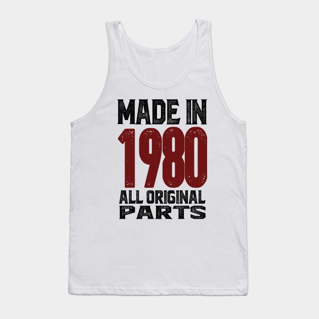 Made in 1980 Tank Top by C_ceconello